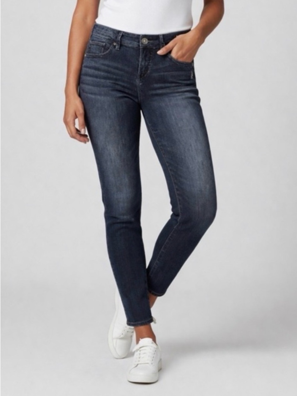 Silver Jeans Fluid Skinny Dark Wash Stretch Jeans Women’s 29